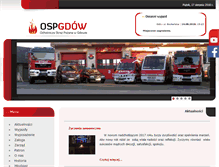 Tablet Screenshot of ospgdow.pl